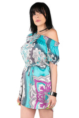 Runway Paisley Mini Dress