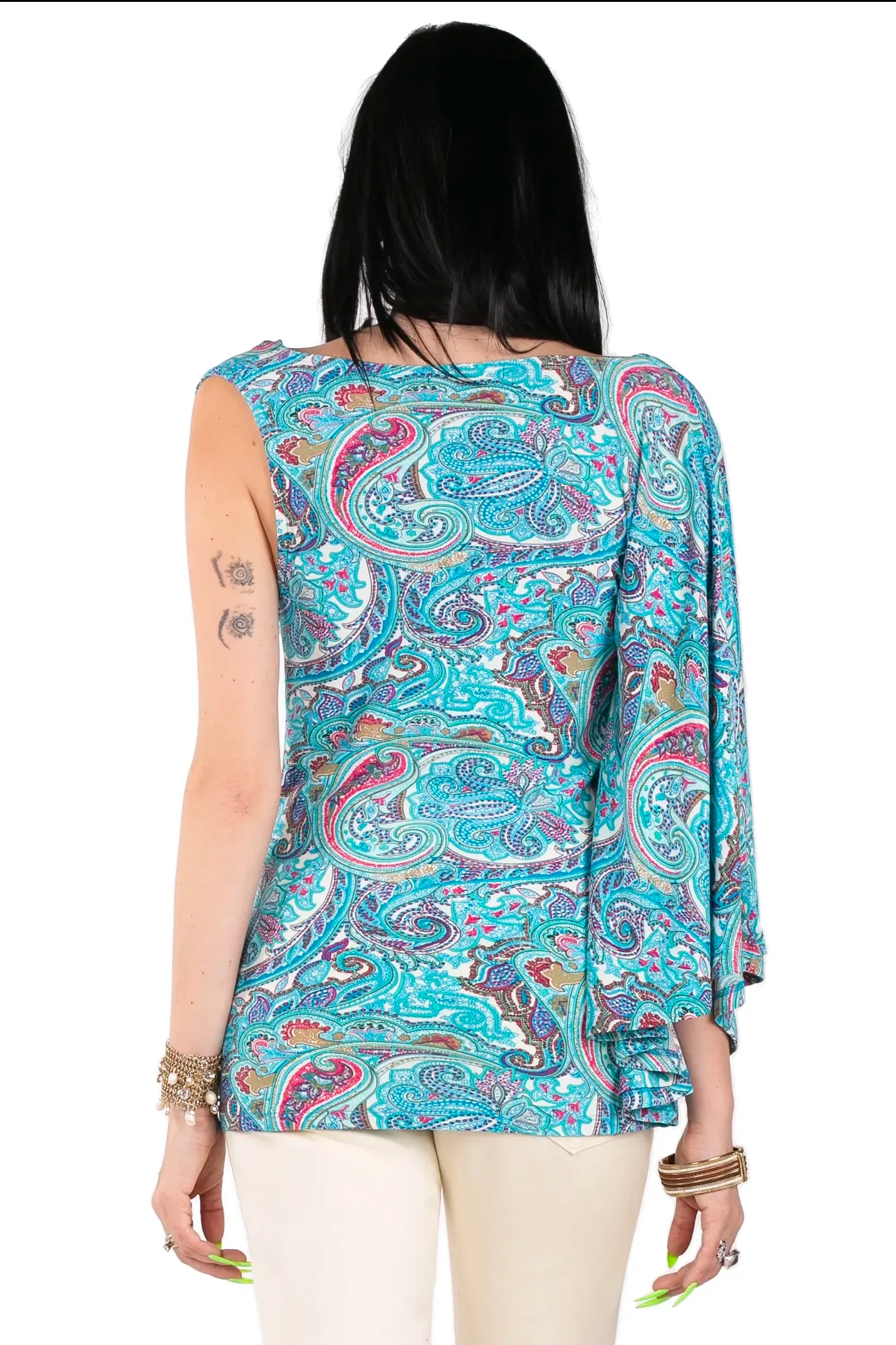 Mixed Signals One Shoulder Top