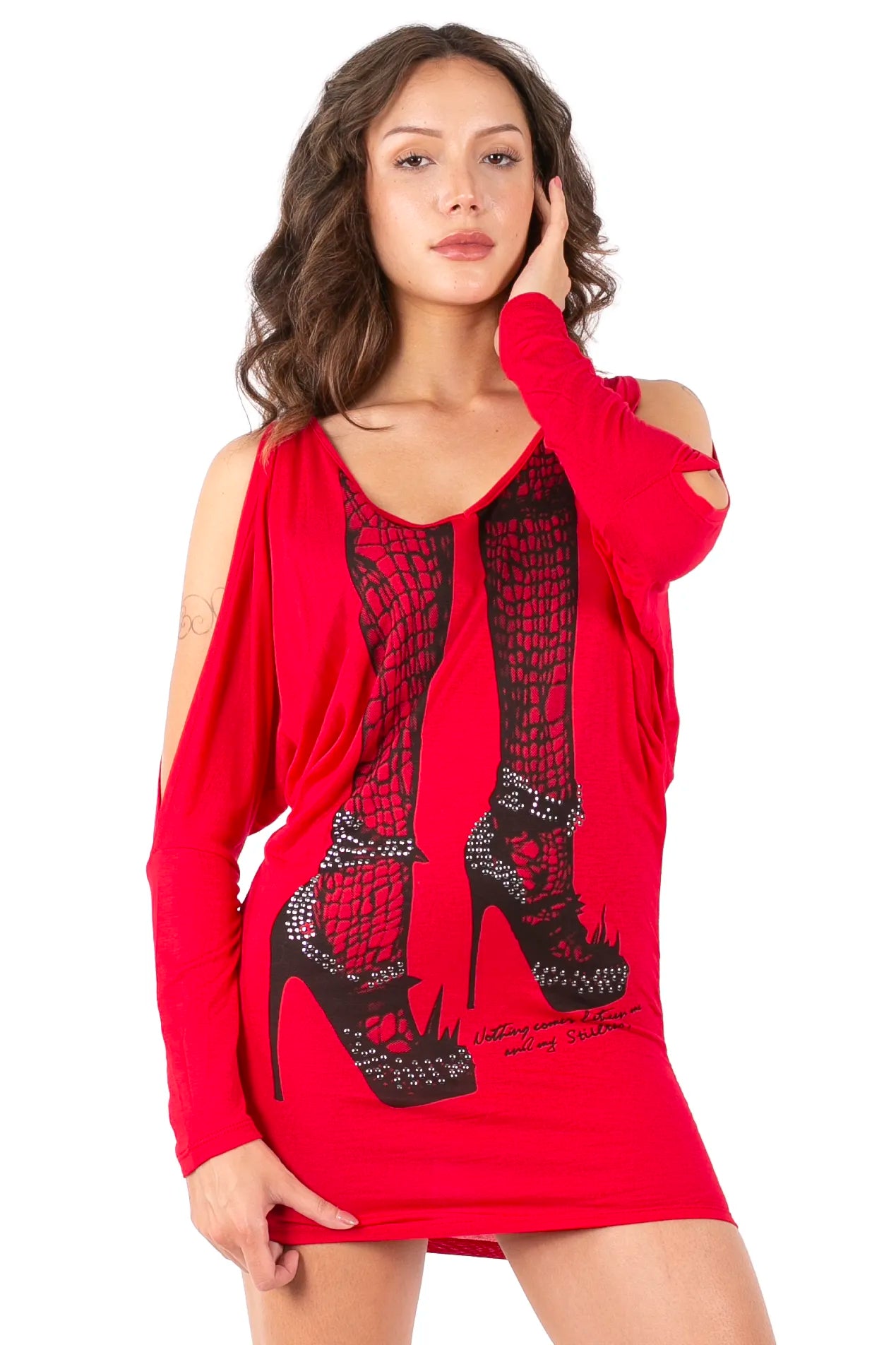 Caught Staring Graphic Tunic