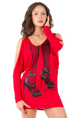 Caught Staring Graphic Tunic