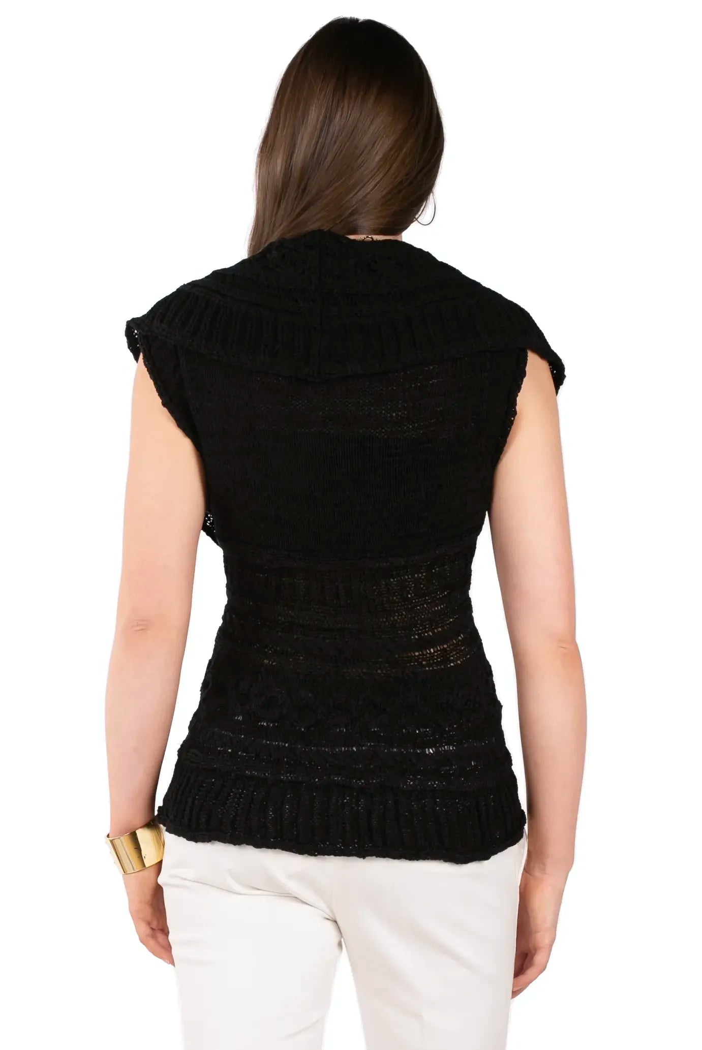 Petal Crush Tie-Front Vest