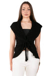Petal Crush Tie-Front Vest