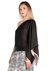 Drama Queen One Shoulder Top