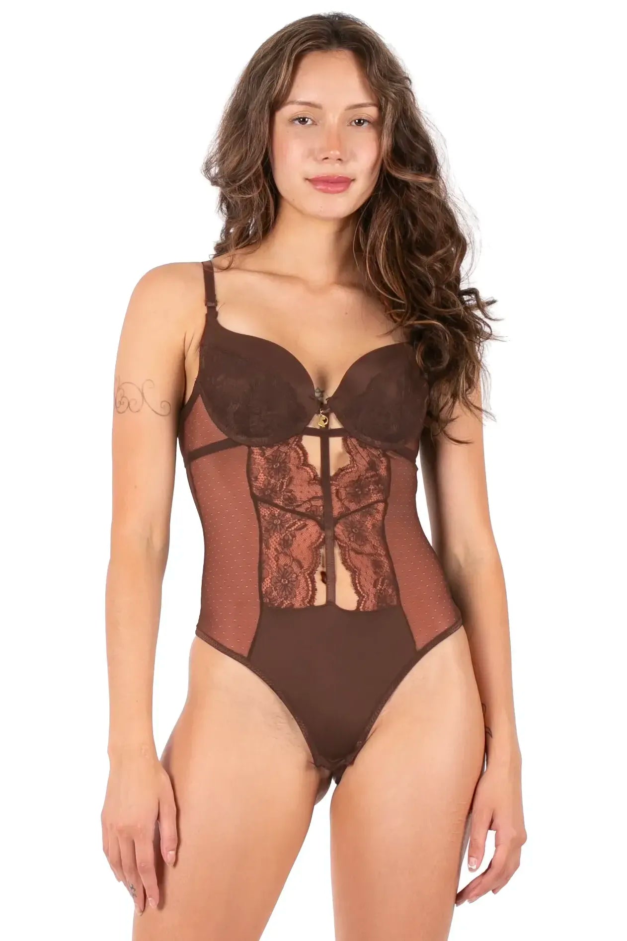 Baby Phat Lace Mesh Underwire Bodysuit – Y2K Lingerie