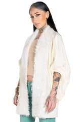 Arctic Chaos Faux Fur Cardigan