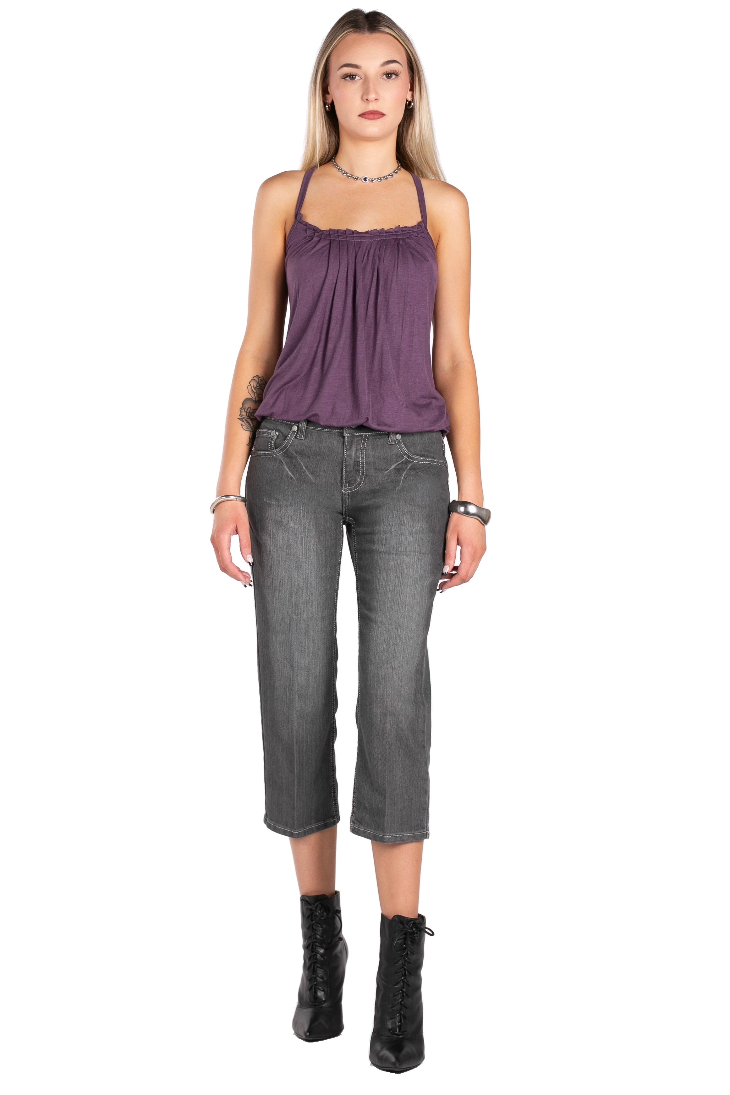 Bratty Capri Jeans