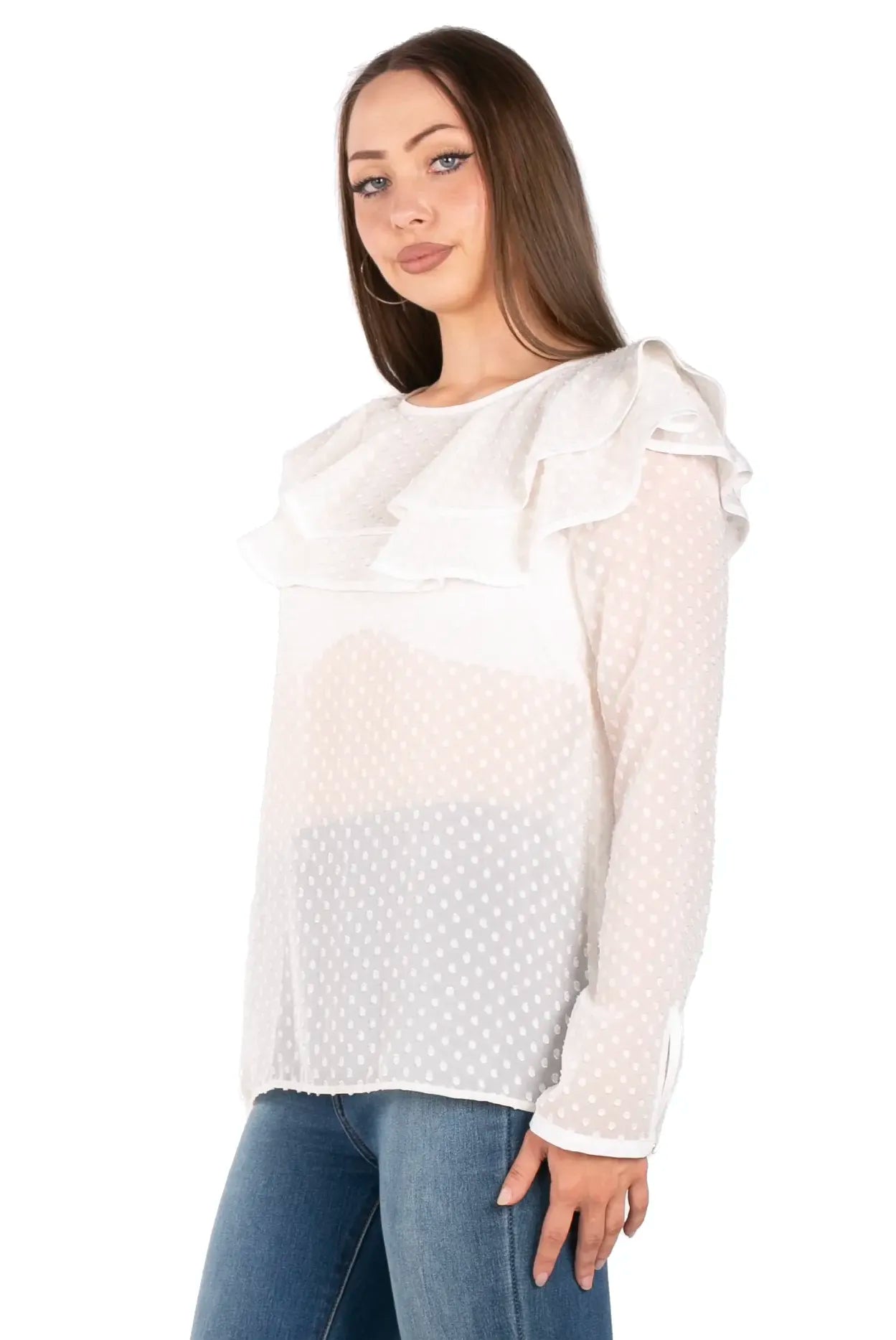 Rich Girl Chiffon Blouse