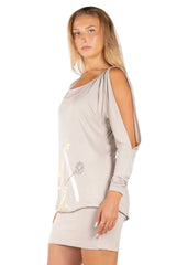 Keys To Chaos Graphic Dress