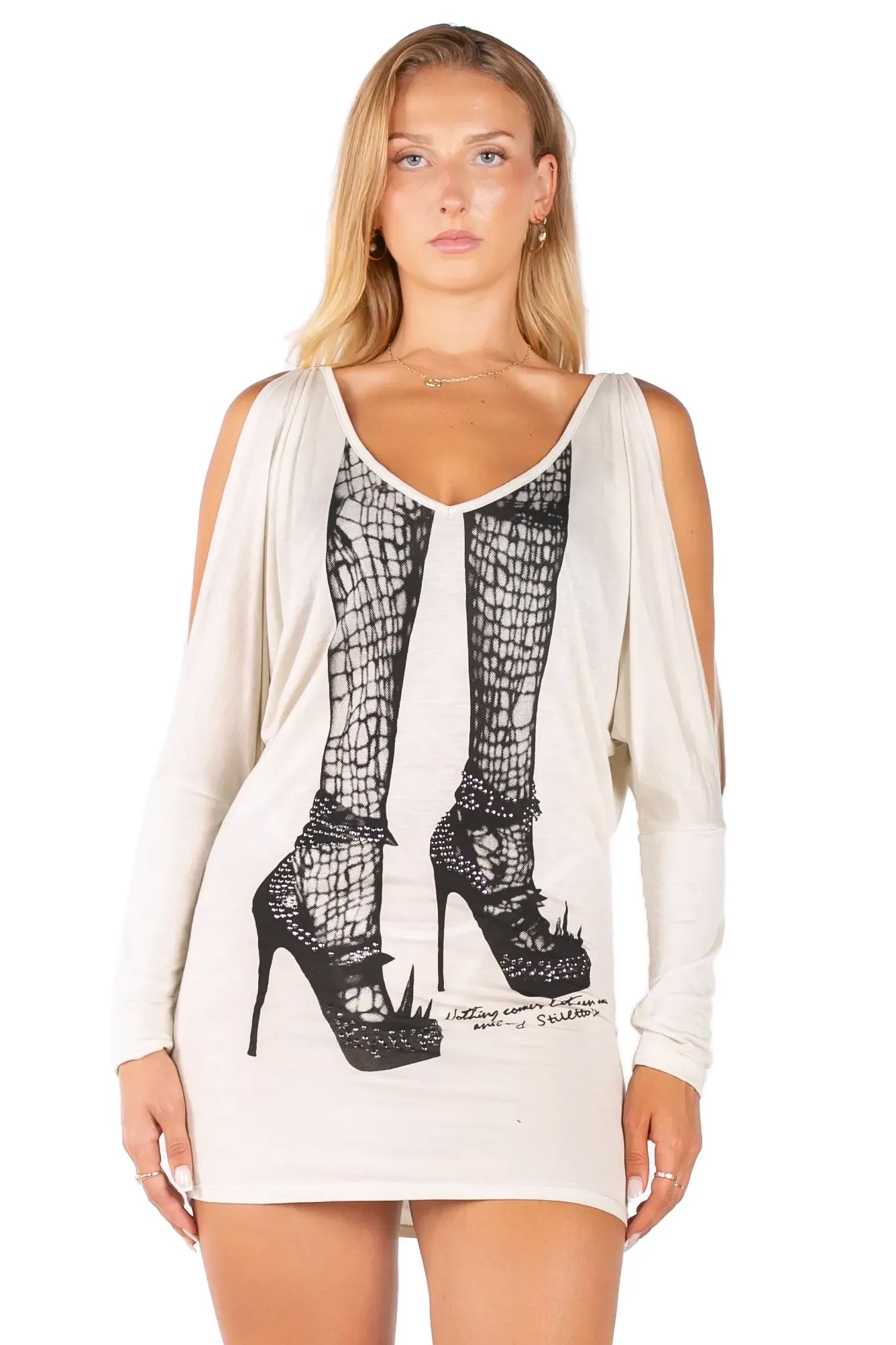 Caught Staring Graphic Tunic