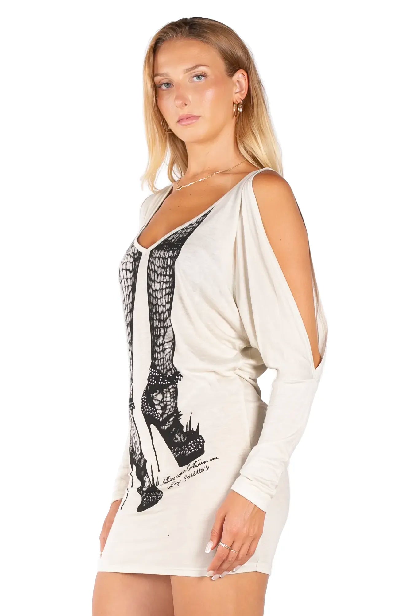 Caught Staring Graphic Tunic