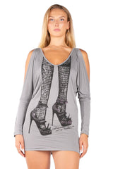 Caught Staring Graphic Tunic