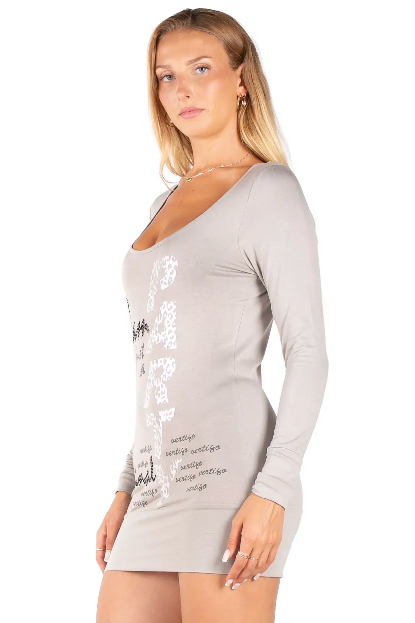 Party Animal Graphic Dress