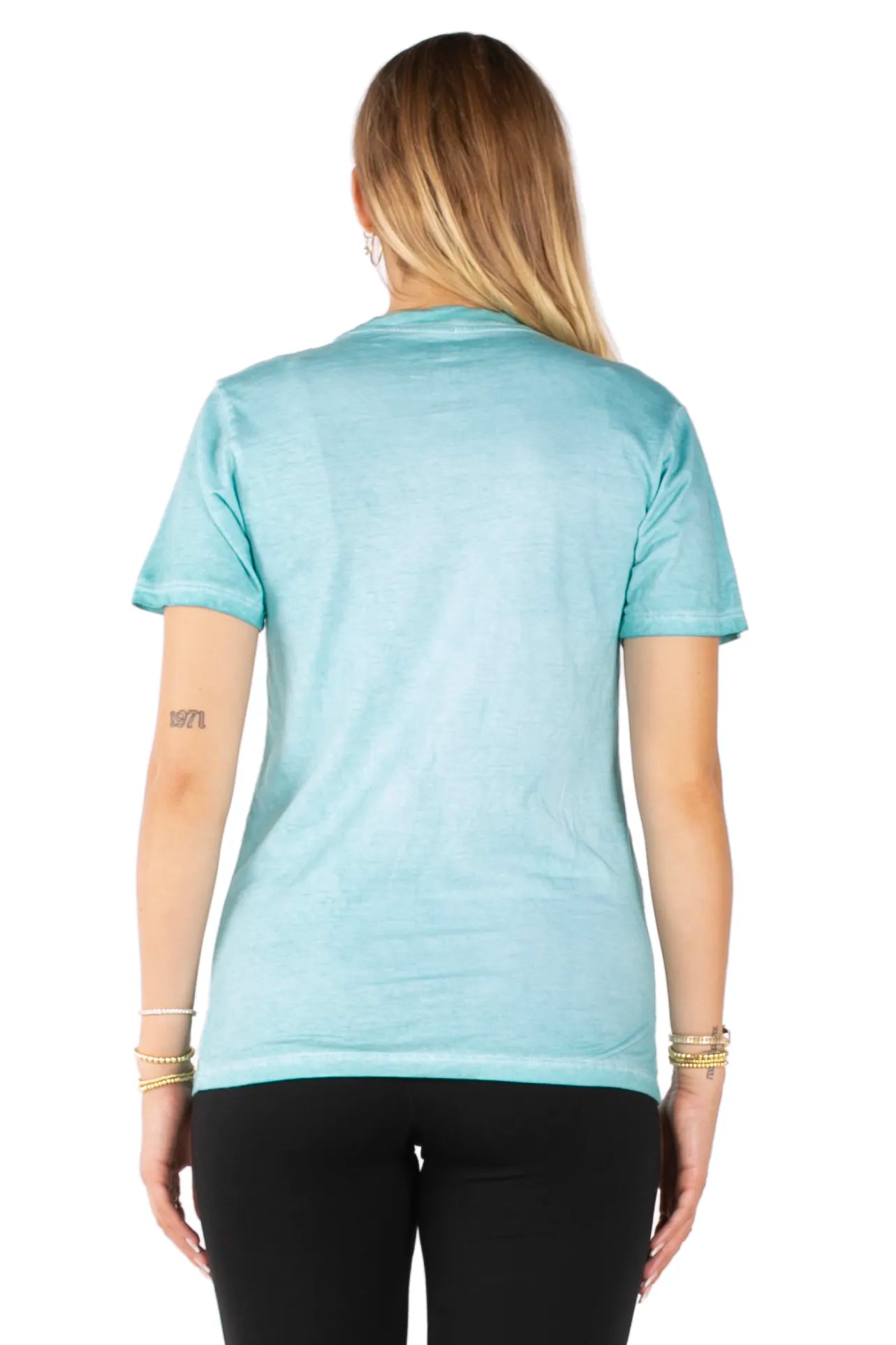 Unisex "COEXIST" Symbols Graphic Tee - Mint Green Classic Crewneck T-Shirt
