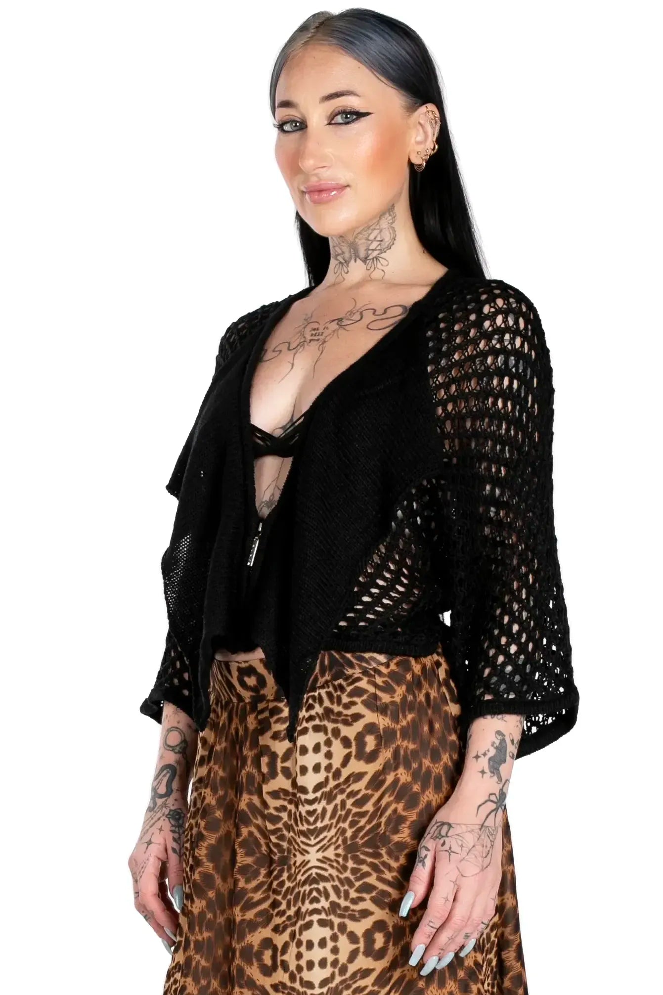 Runway Rebel Zip Sweater