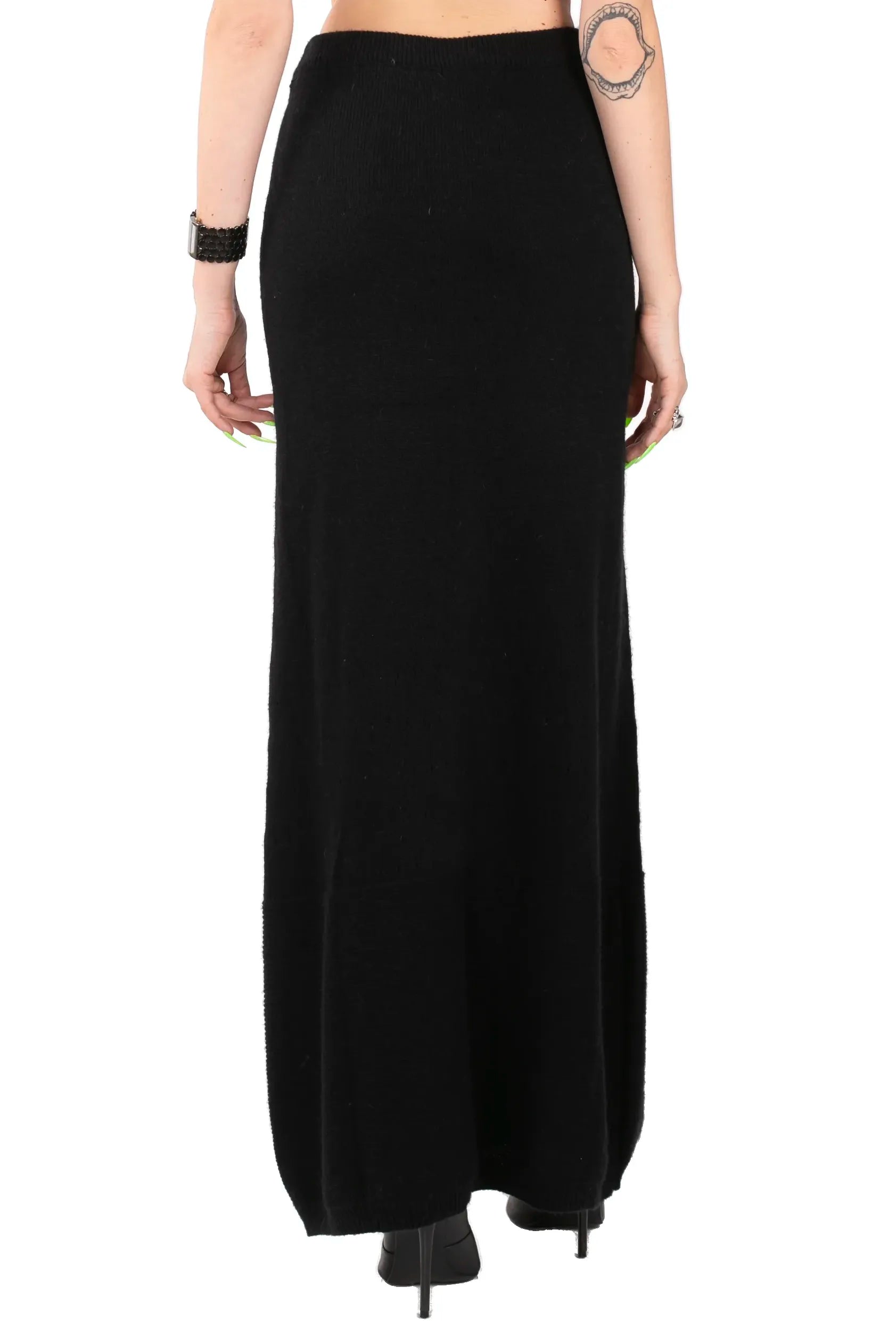 Soft Chaos Knit Maxi Skirt