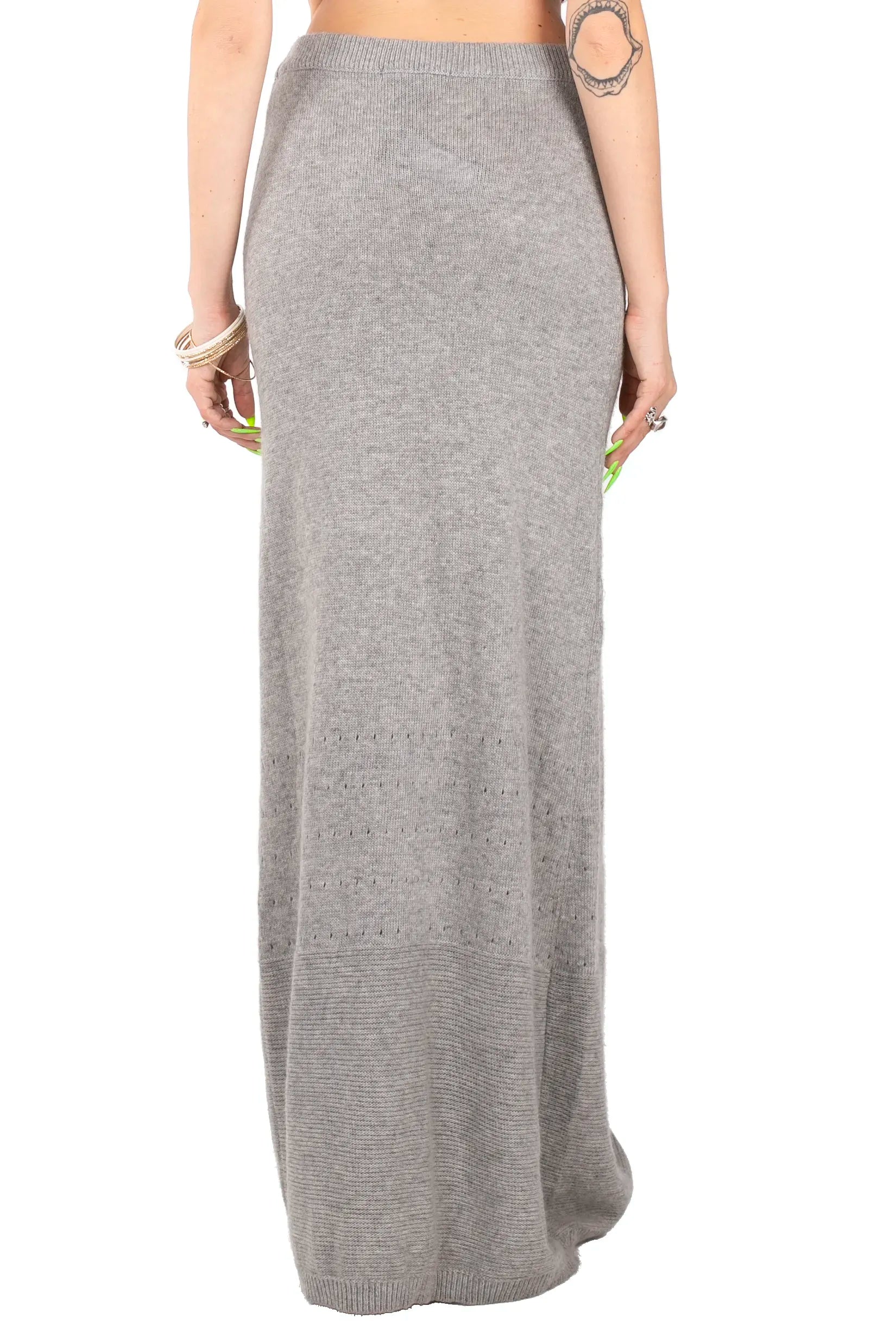 Soft Chaos Knit Maxi Skirt