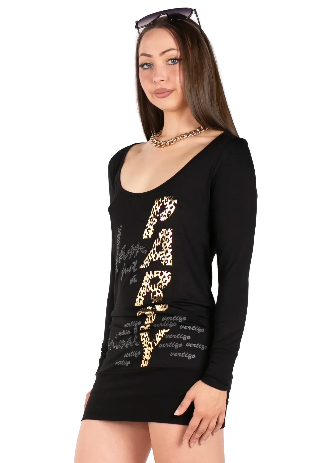 Party Animal Graphic Tunic