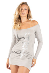 Party Animal Graphic Dress