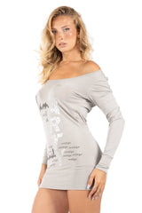 Party Animal Graphic Dress