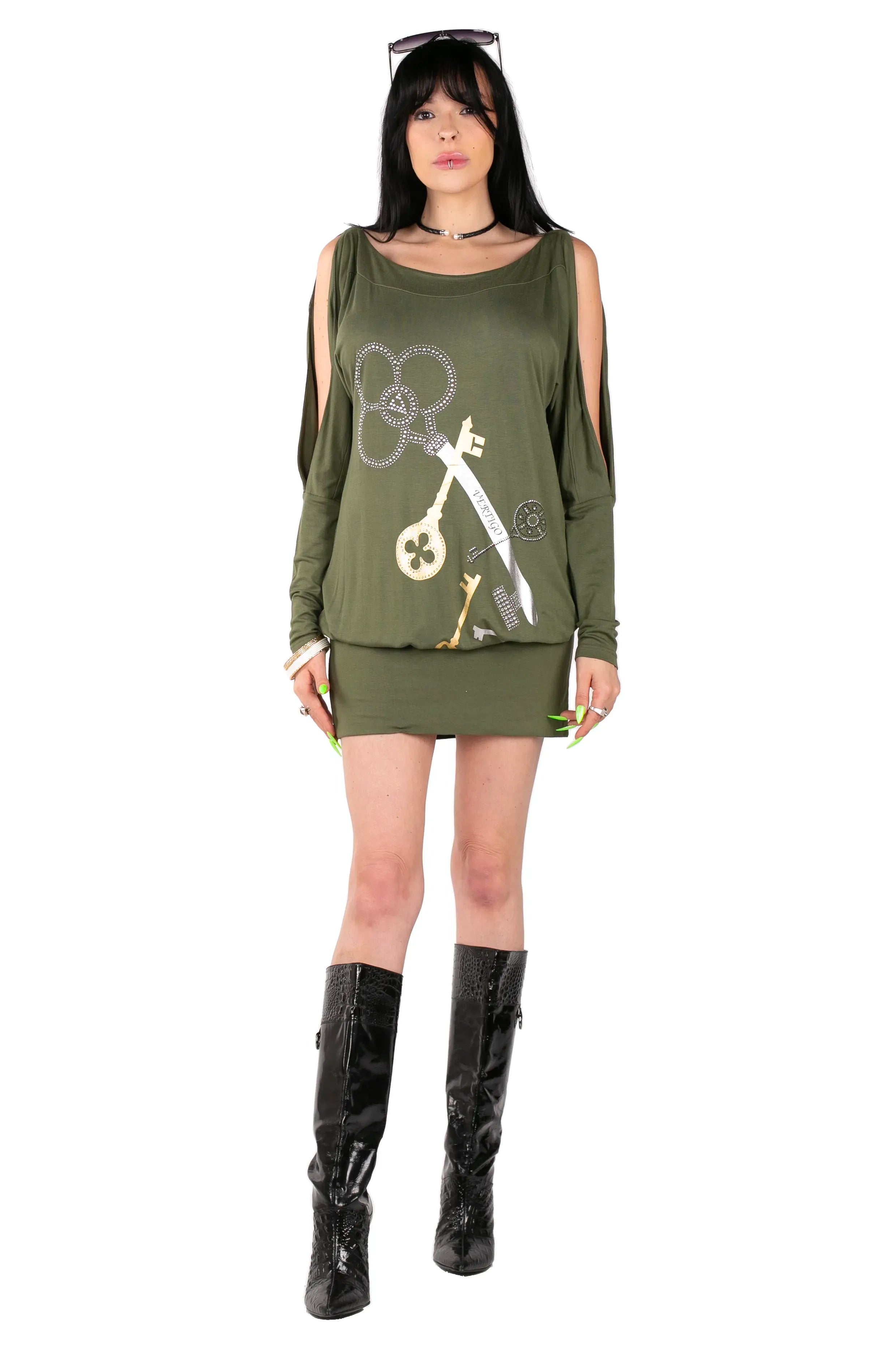Keys To Chaos Graphic Tunic