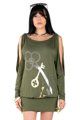 Keys To Chaos Graphic Tunic