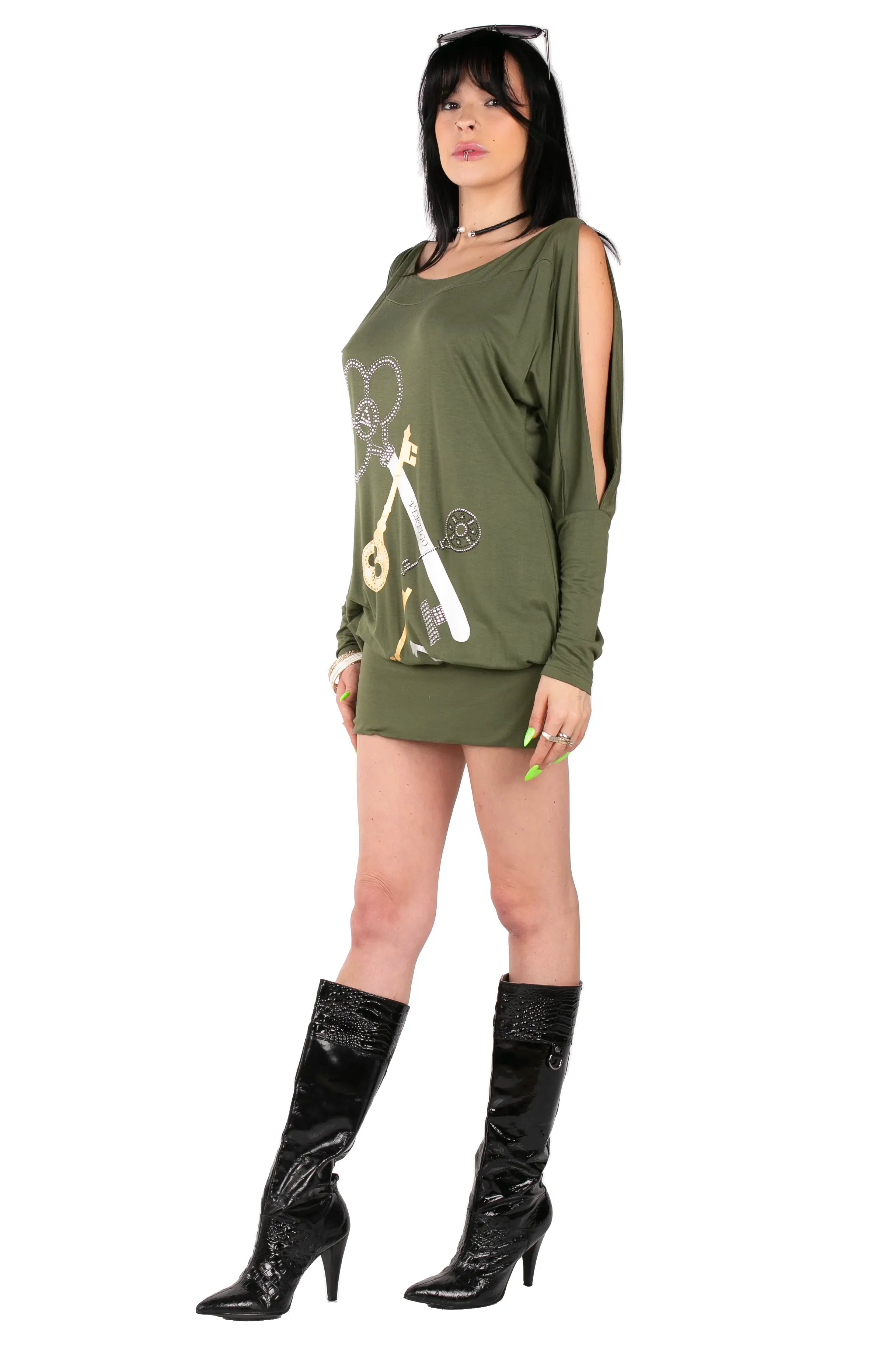 Keys To Chaos Graphic Tunic