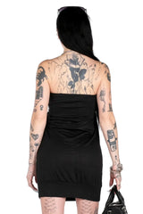 Dazzling StraplessMini-Dress.