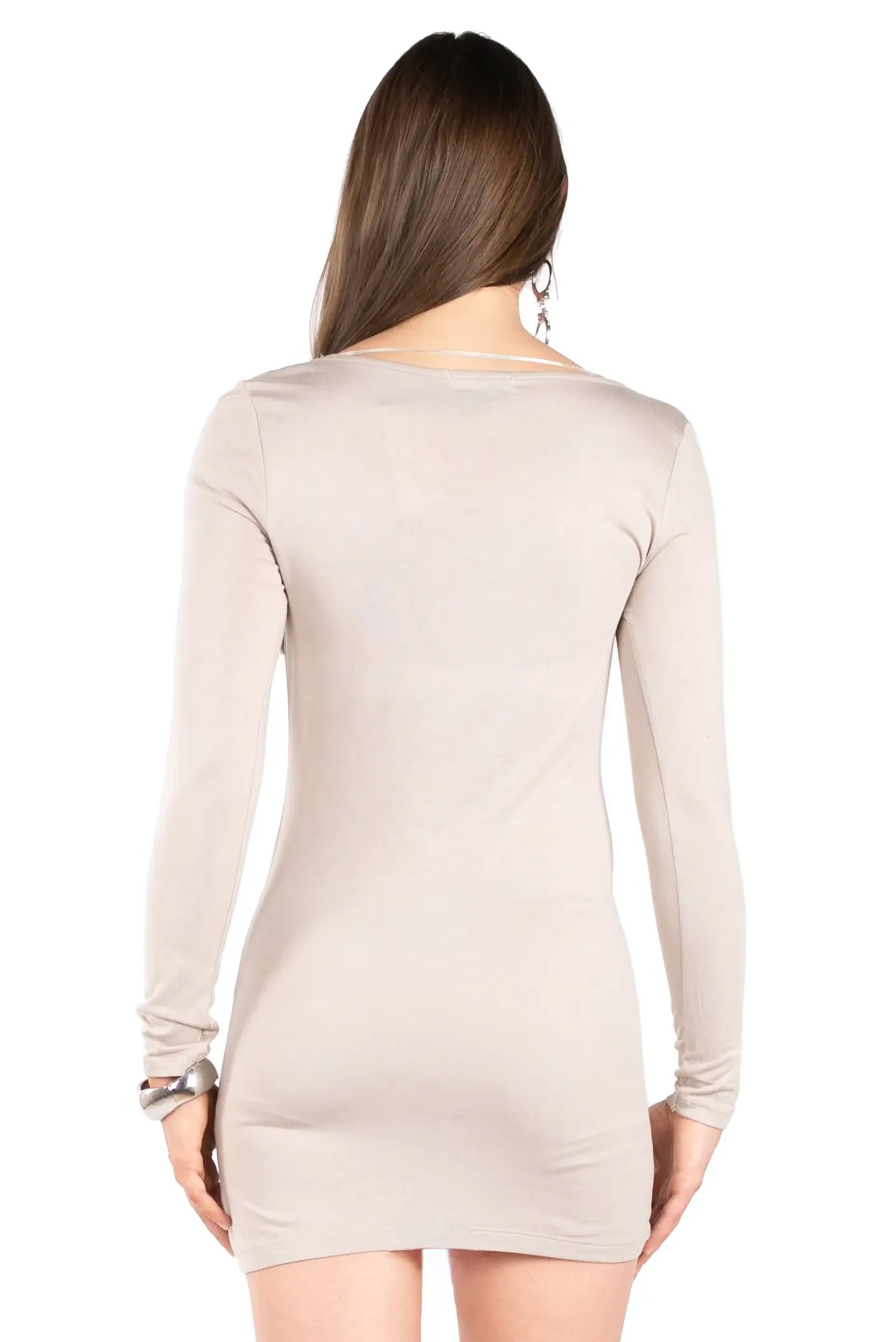 Chain Reaction Cowl Dress