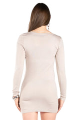 Chain Reaction Cowl Dress