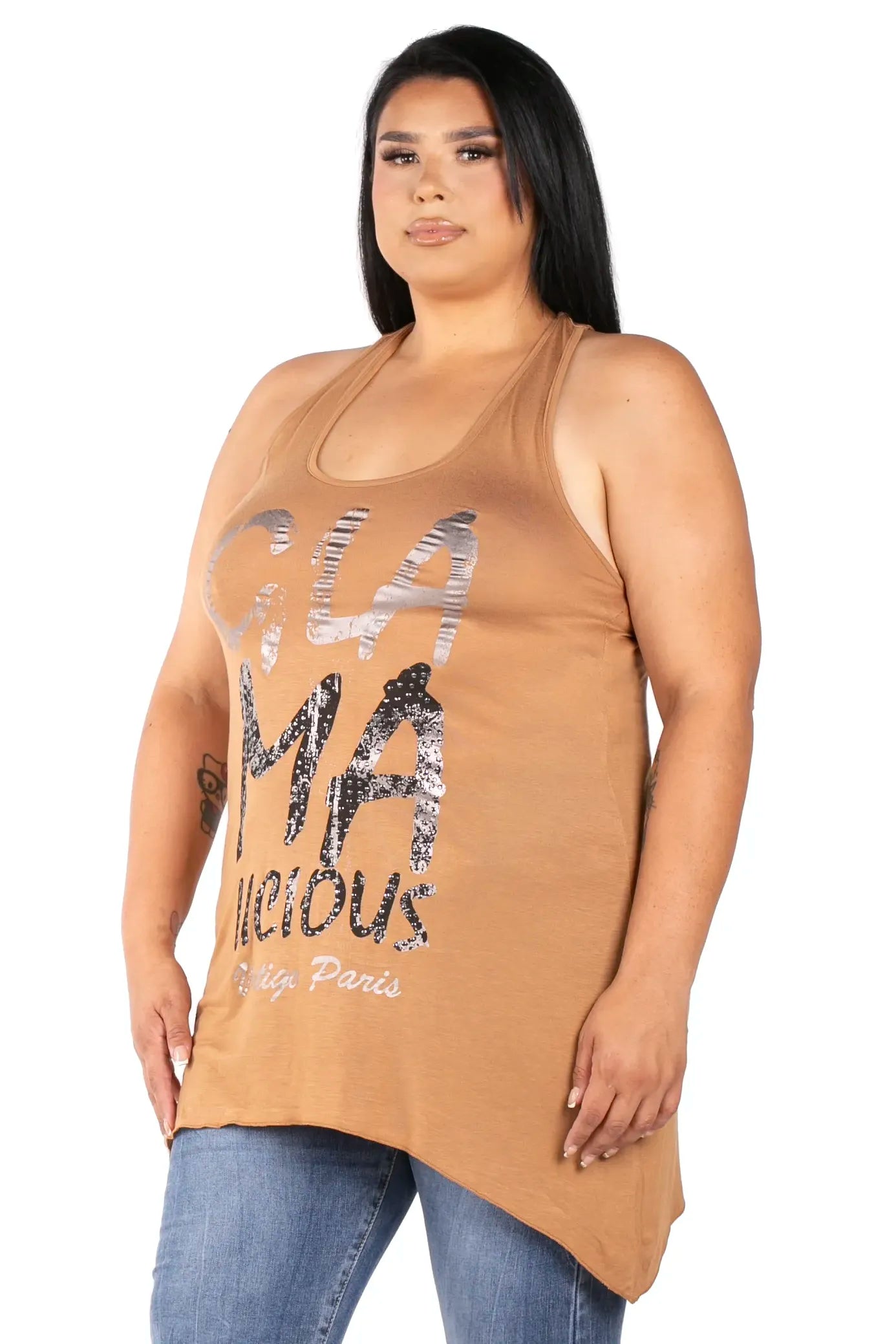 Too Glam Racerback Dress
