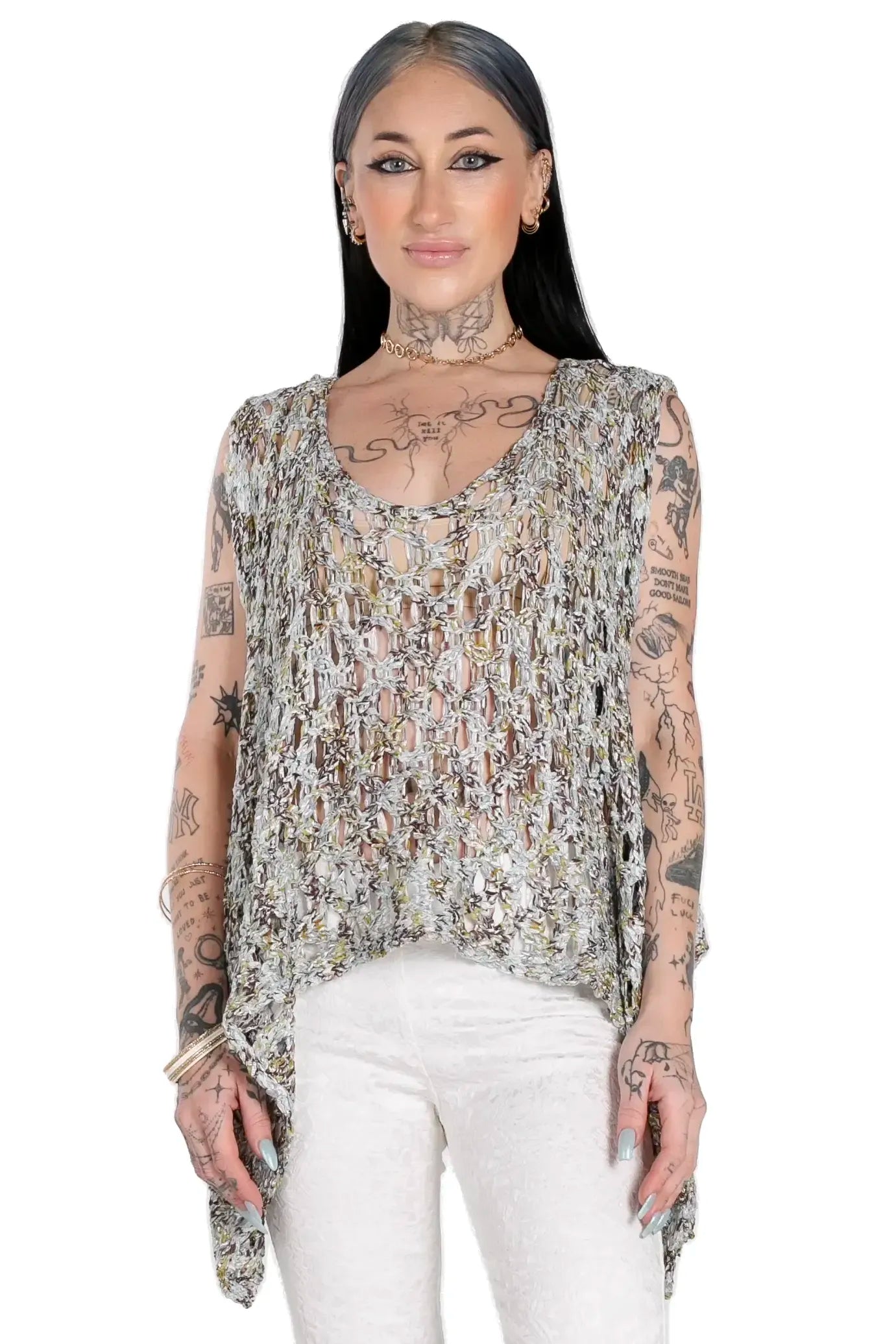 Glitch Goddess Knit Top
