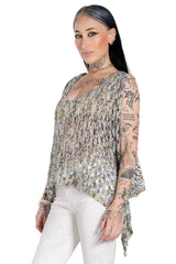 Glitch Goddess Knit Top