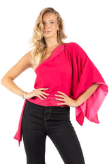 Drama Queen One Shoulder Top
