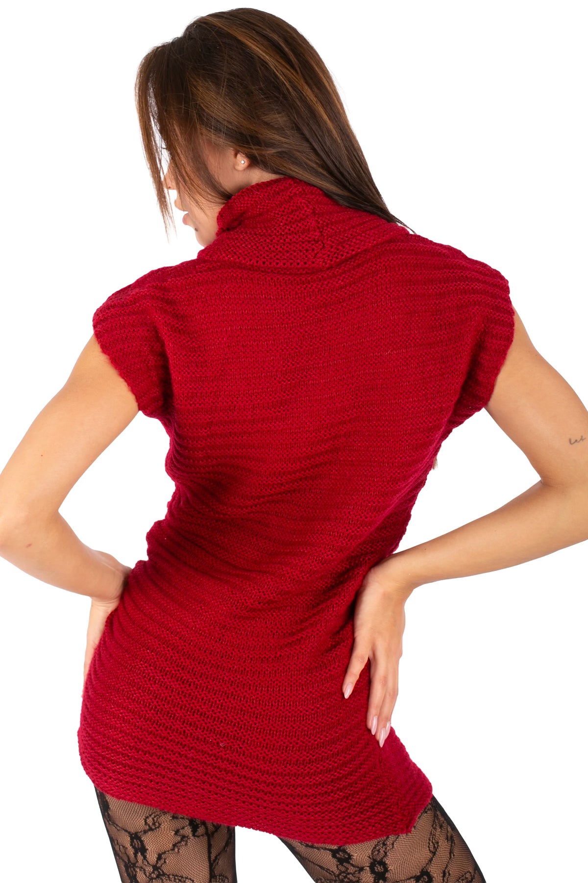 Sienna Cable Knit Mini Dress