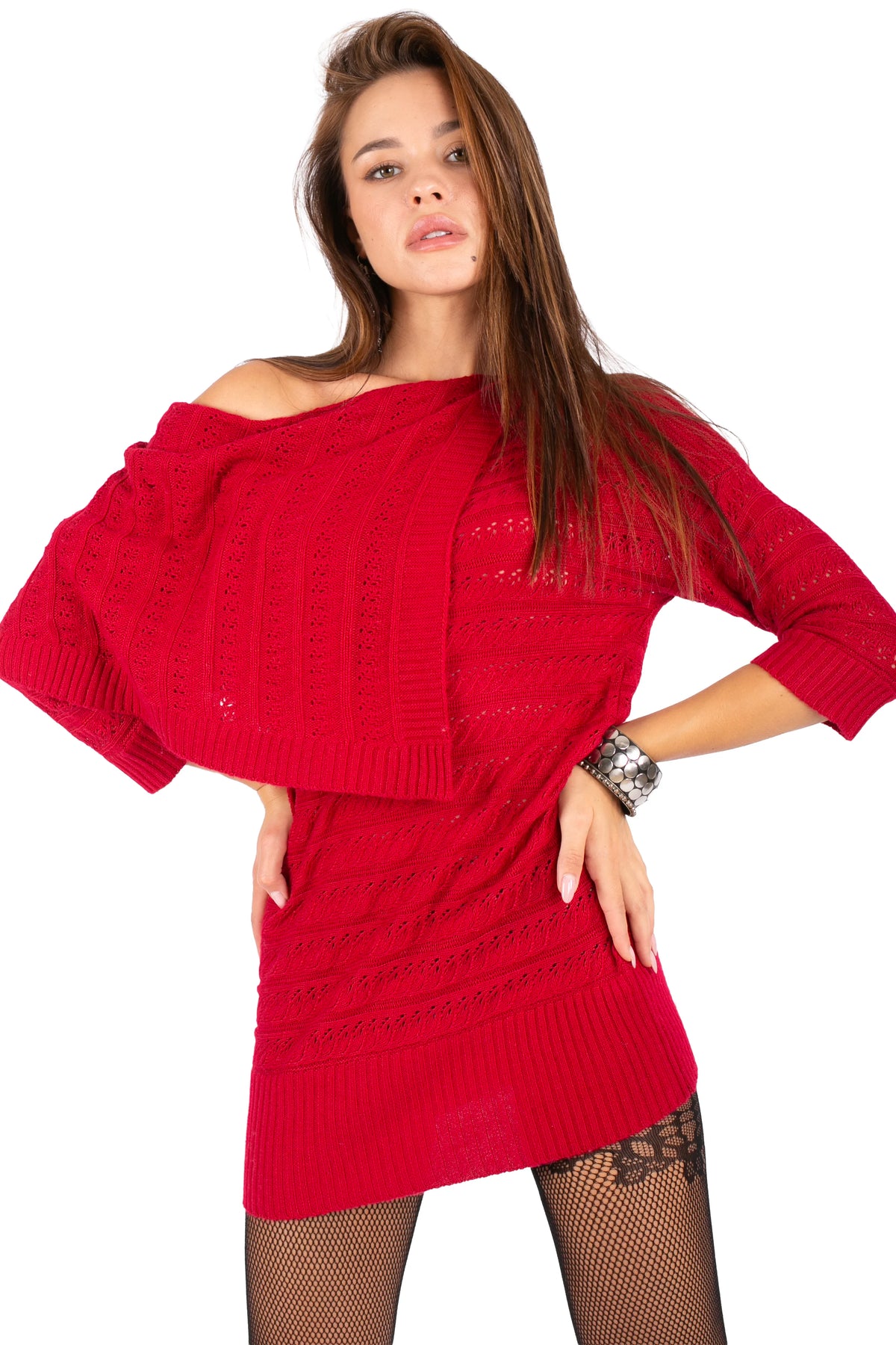 Off-Shoulder Mini Dress