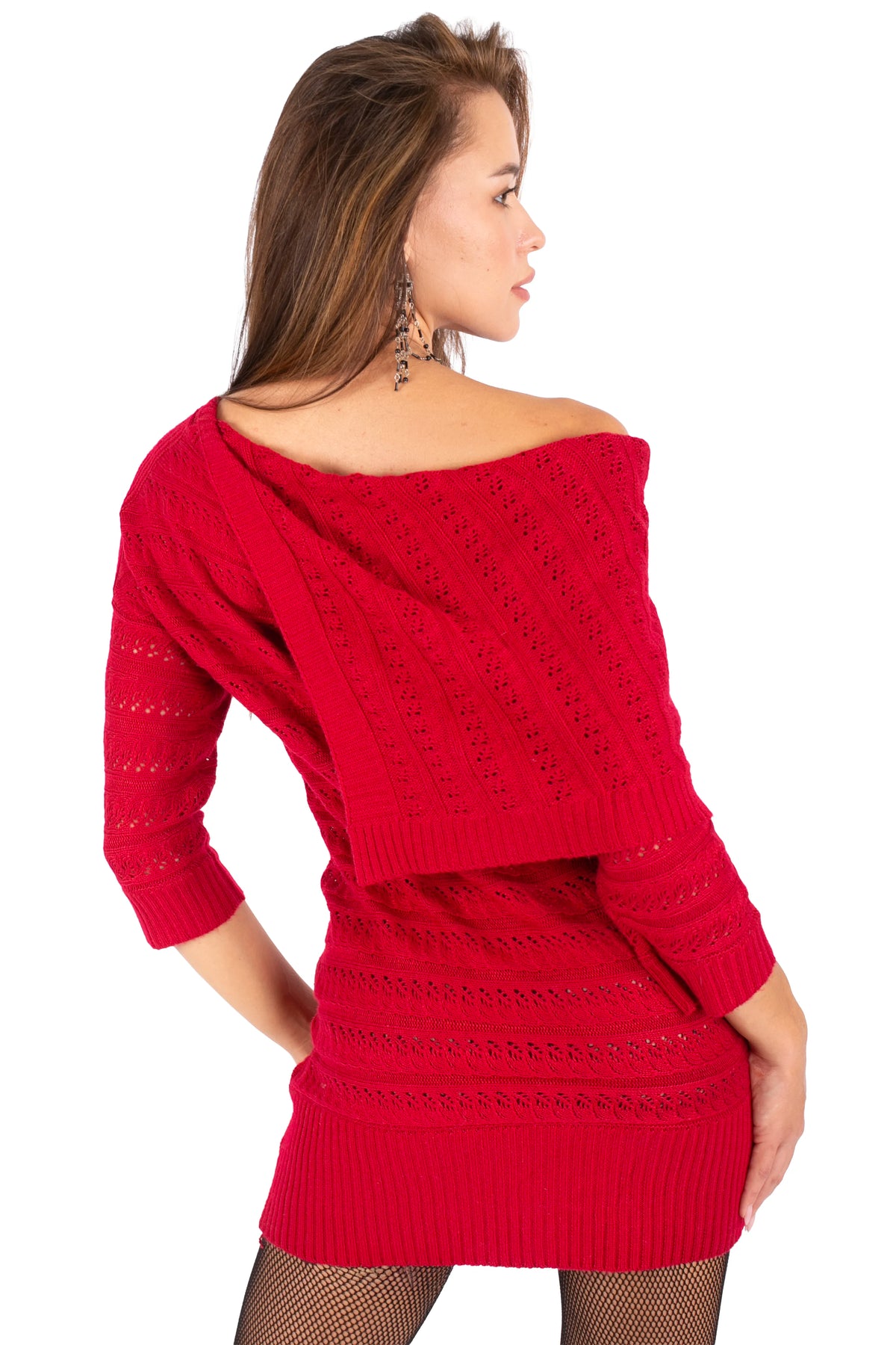 Off-Shoulder Mini Dress