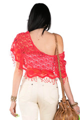 Afterlight Crochet Poncho