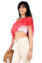 Afterlight Crochet Poncho