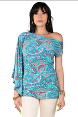Mixed Signals One Shoulder Top