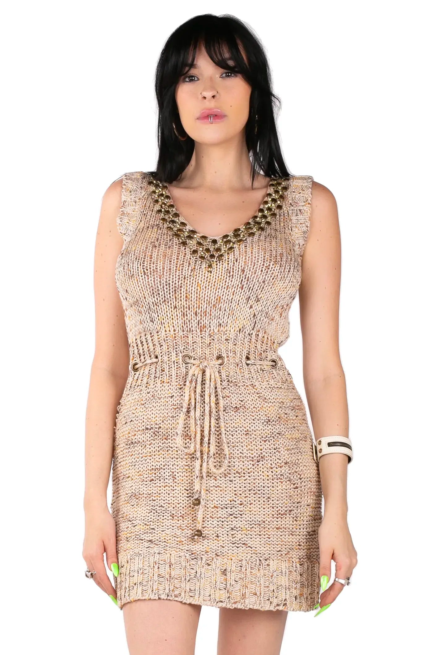 Glitch Mode Knit Tunic