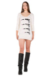 LipstickBullets Long-Sleeve Graphic Tunic.