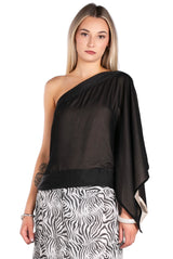 Drama Queen One Shoulder Top