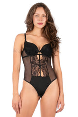 Baby Phat Lace Mesh Underwire Bodysuit – Y2K Lingerie