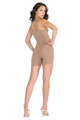 Y2K Rubber Shine Seamless Bodysuit Romper