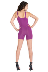 Y2K Rubber Shine Seamless Bodysuit Romper