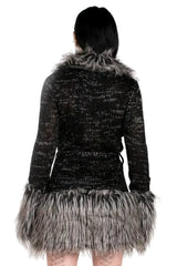 Rich Girl Faux Fur Cardigan