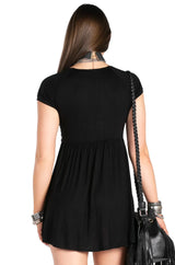 Midnight Icon Brooch Dress