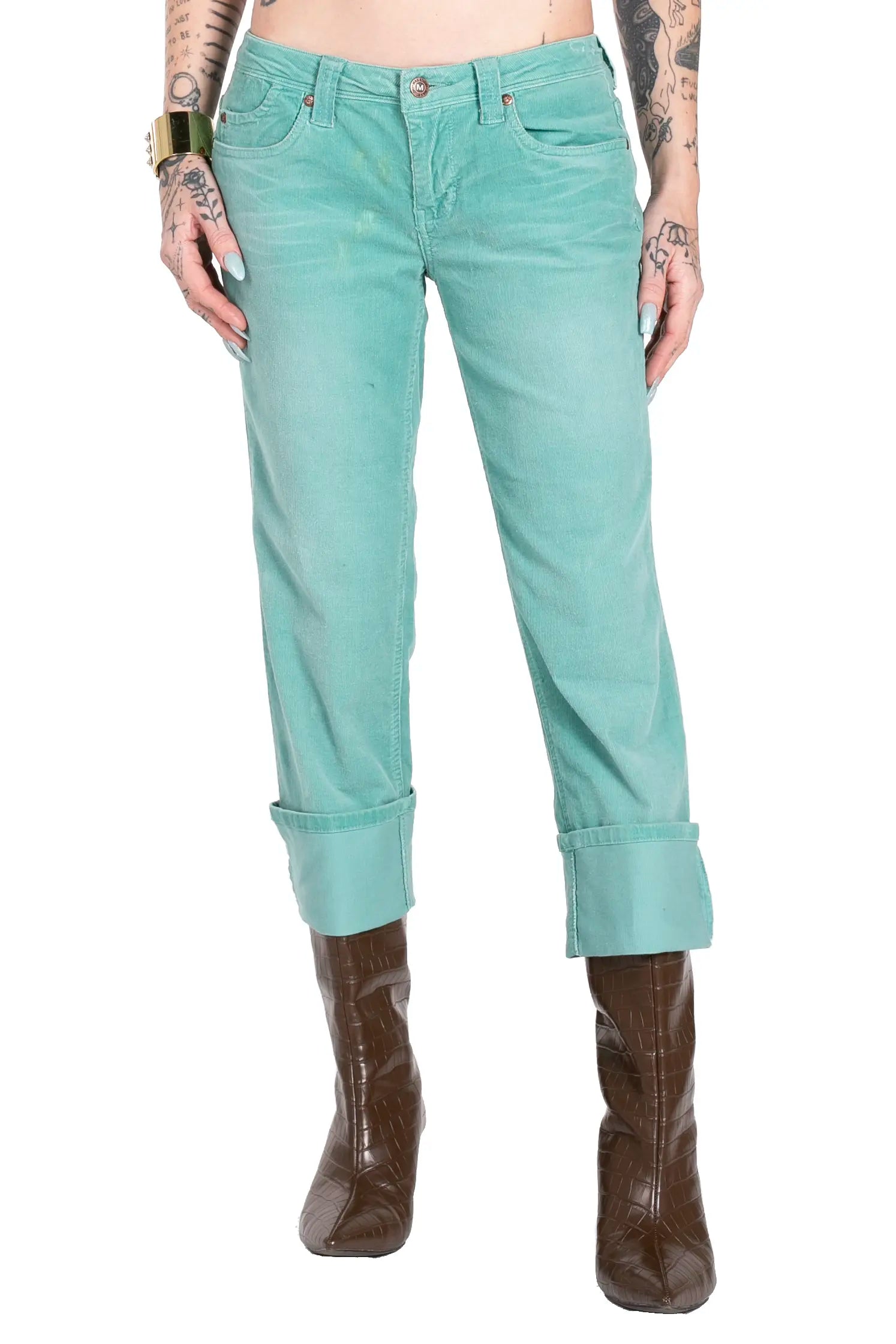 Delusion Corduroy Low Rise Pants