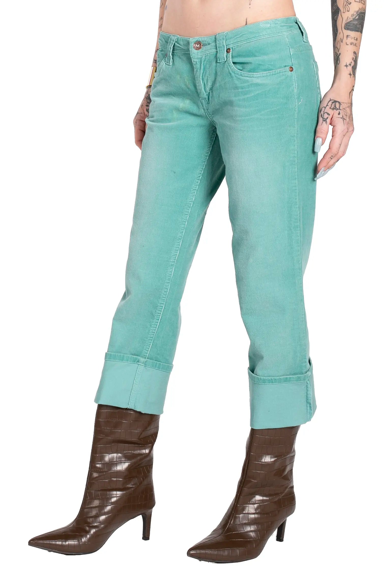Delusion Corduroy Low Rise Pants