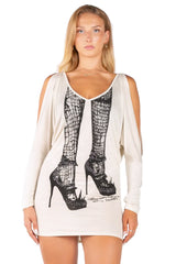 Caught Staring Graphic Tunic